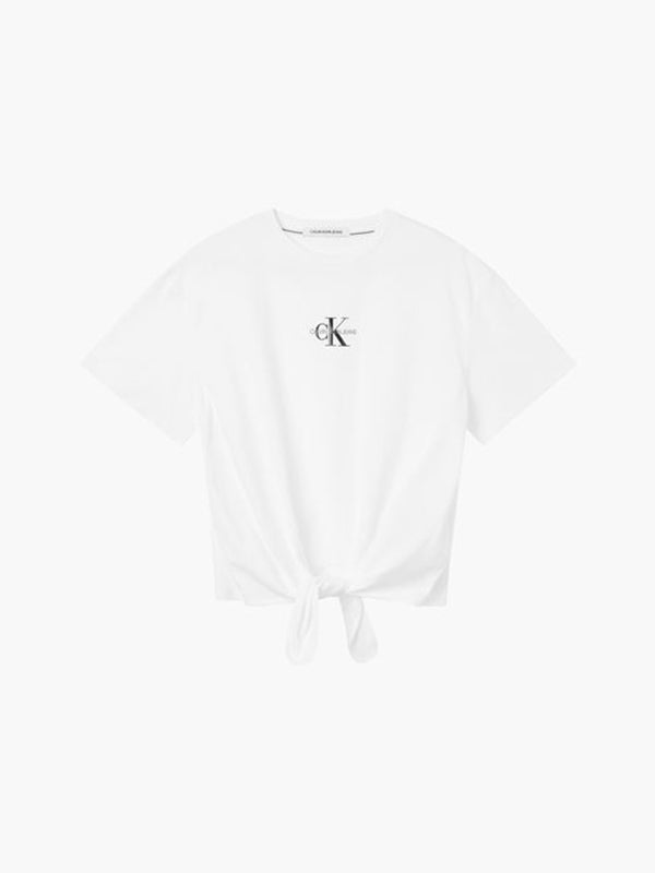 Knotted Tee Bright White / L