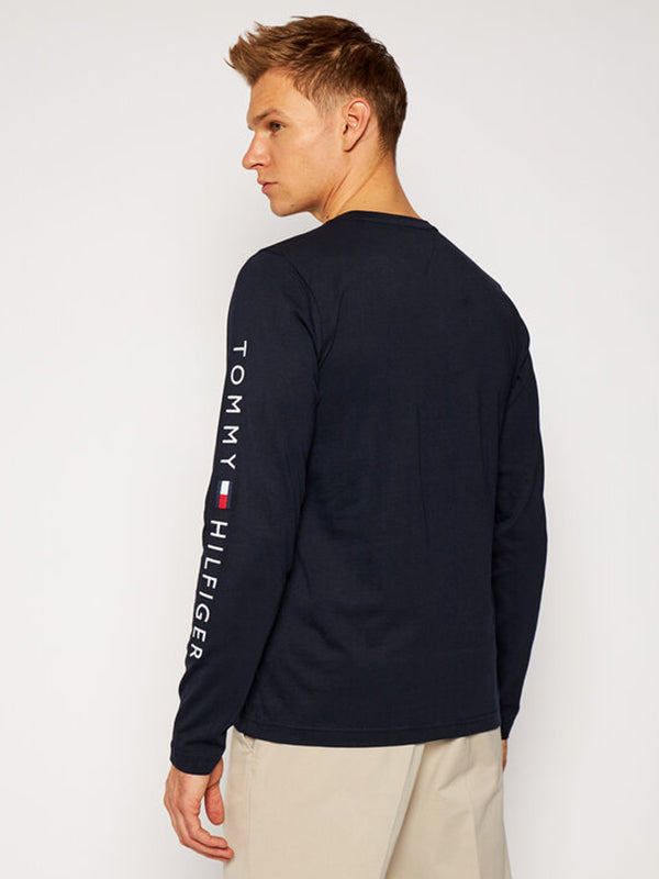 Tommy Logo Long Slee Desert Sky / L