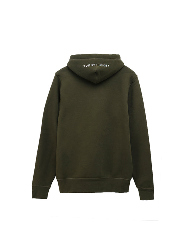 Four Flags Hoodie Olivewood / L