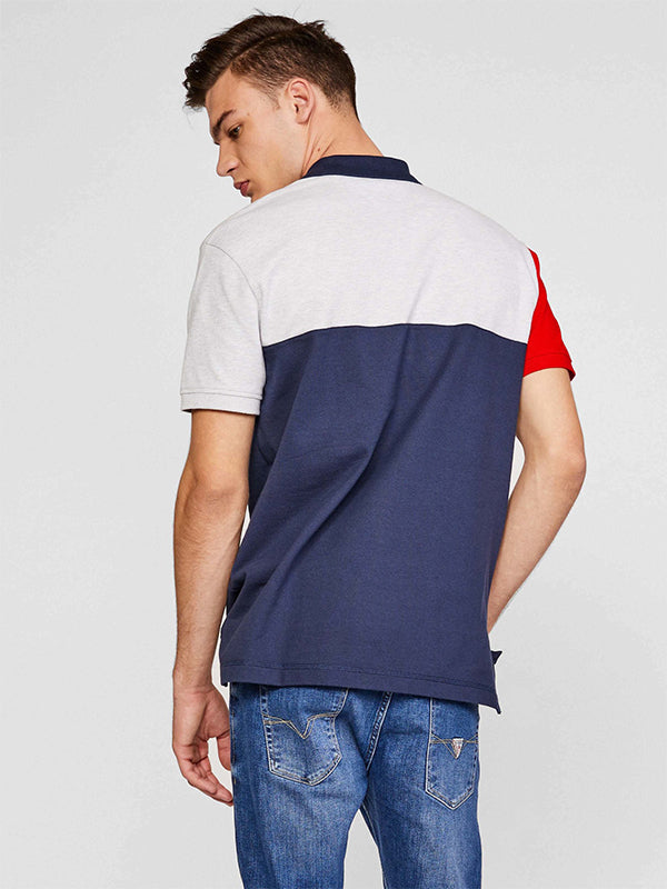 Tjm Colorblock Polo Twilight Navy / Multi / L