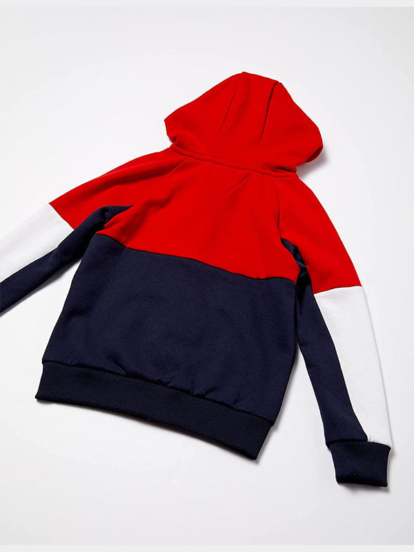 Colorblock Badge Zip Twilight Navy / Colourblock / 10