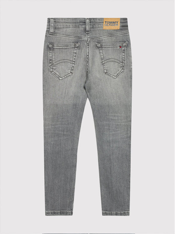 Simon Skinny Summer Pearl Grey Str / 10