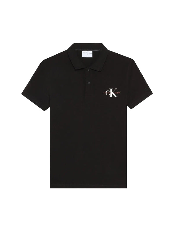 Monogram Logo Polo Ck Black / L