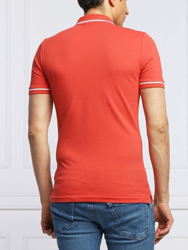 Tipping Slim Polo Rhubarb Red / L