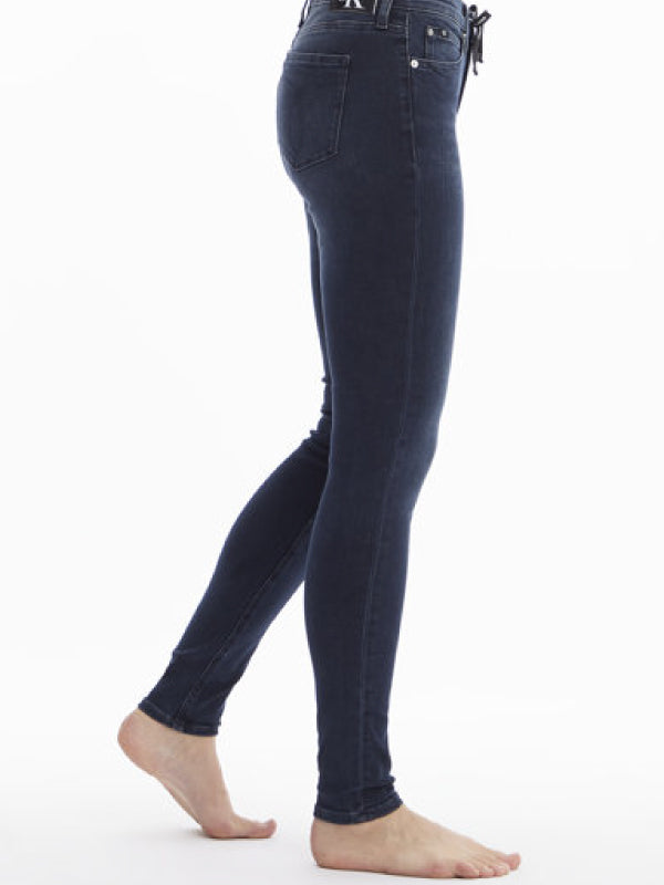 MID RISE SKINNY Denim Black / 3230