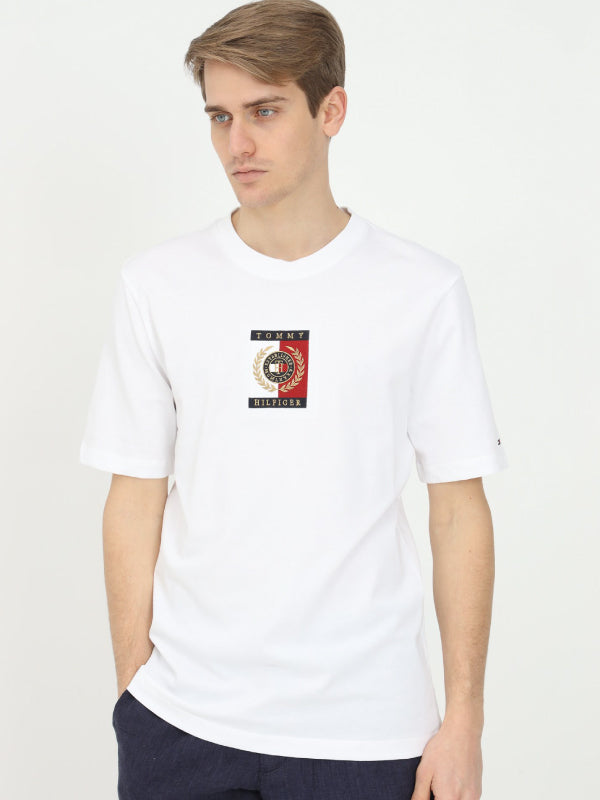 Icon Square Tee White / L