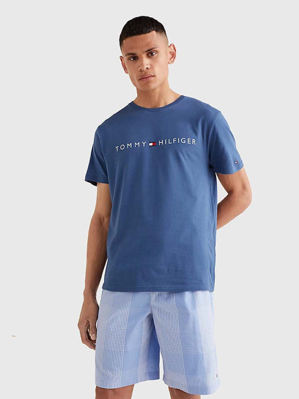 Cn Ss Tee Logo Petrol Blue / XL