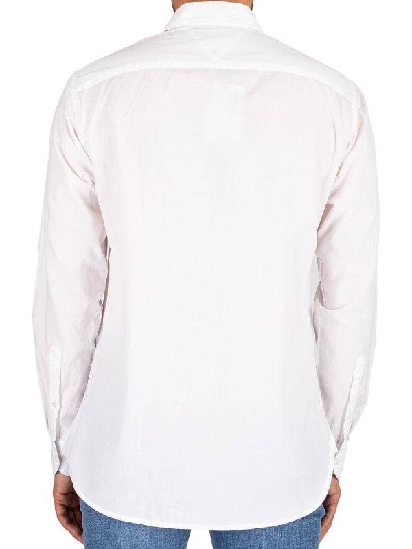 Natural Soft Poplin Rf Shirt Optic White / L