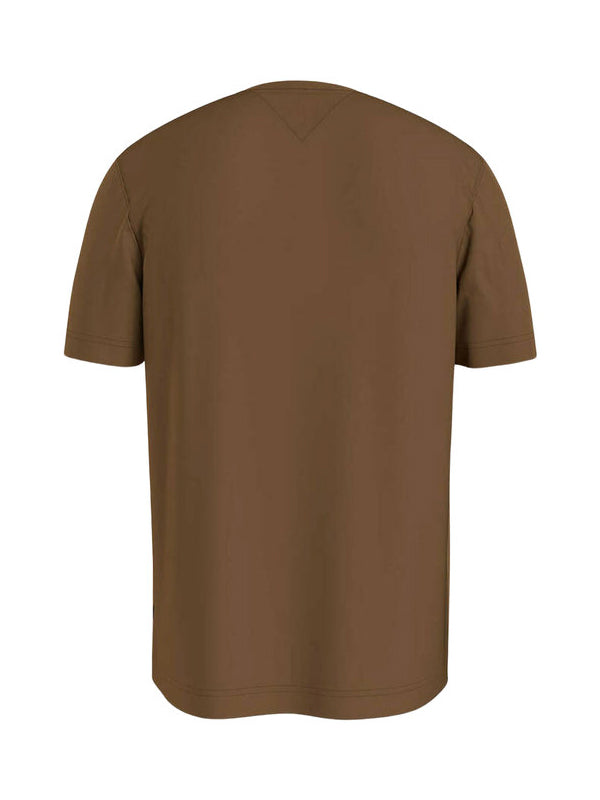 Outline Linear Flag Tee Desert Khaki / L