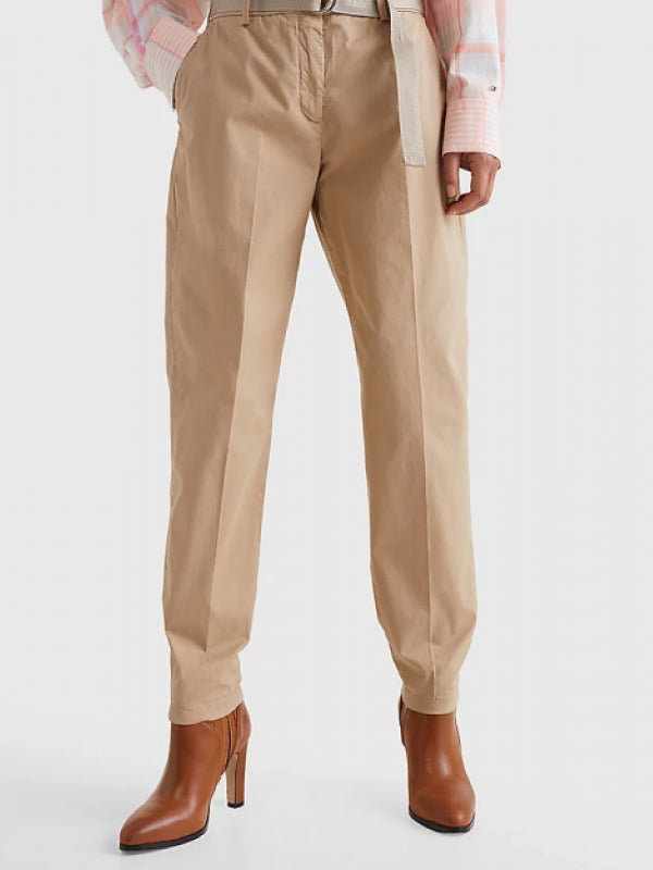 Co Twill Michelle Tapered Pant Beige / 42