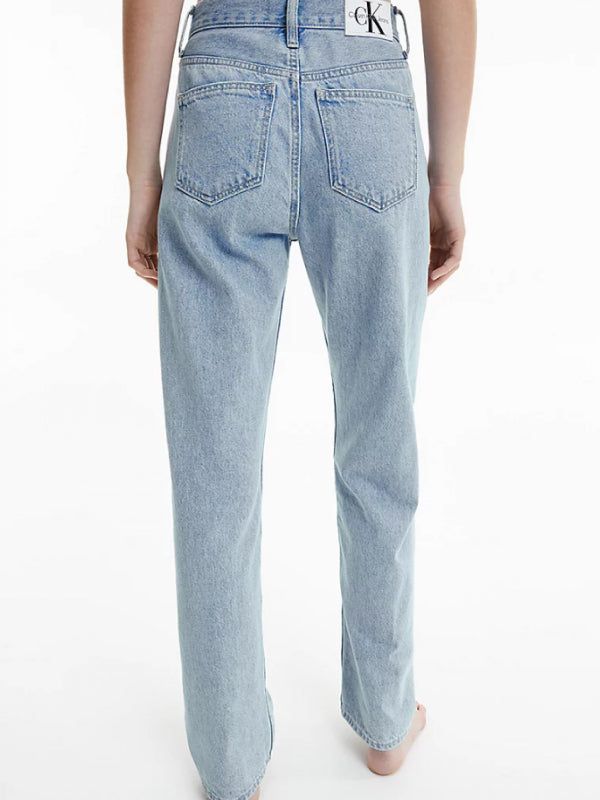 High Rise Straight Denim Light / 3027