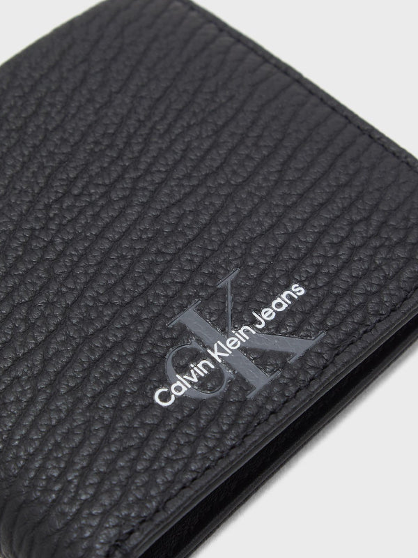 Mono Textured Bifold W/Coin Black / OS