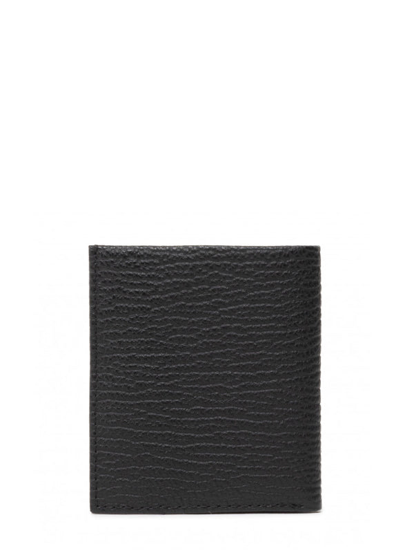 Mono Textured Small N/S Trifold Black / OS