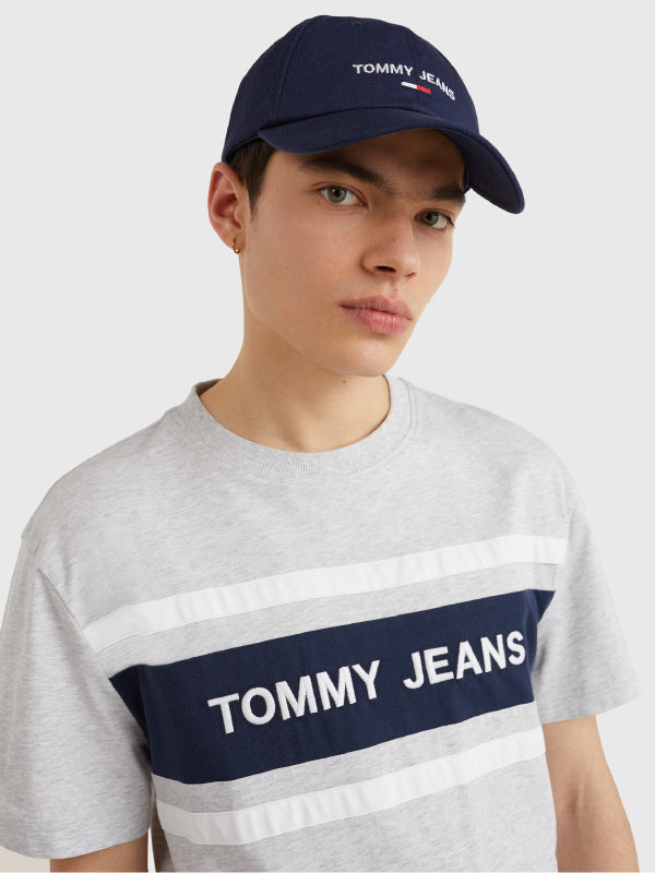 Tjm Branded Tommy Tee Lt Grey Htr / L