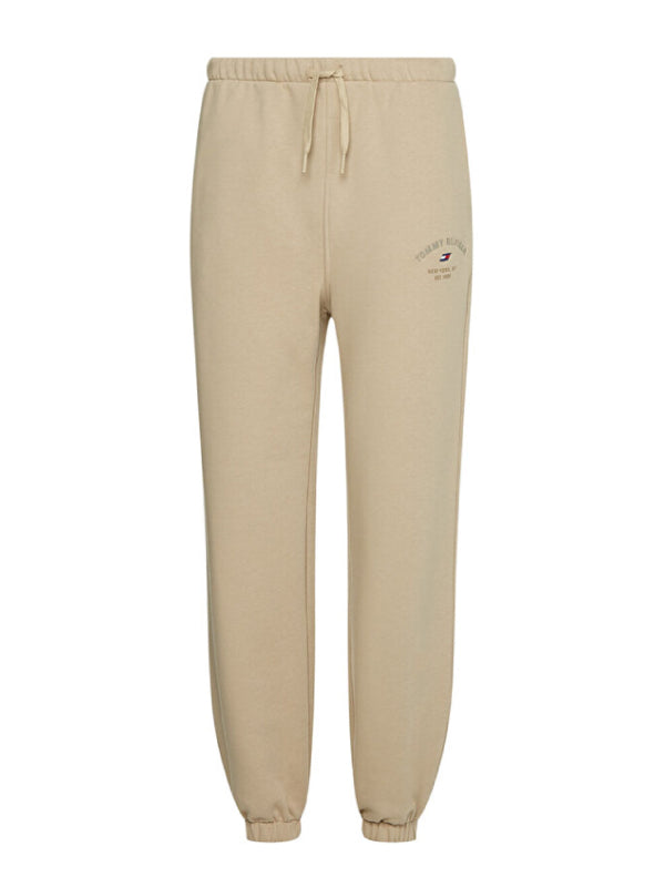 Relaxed Varsity Sweatpant Beige / L