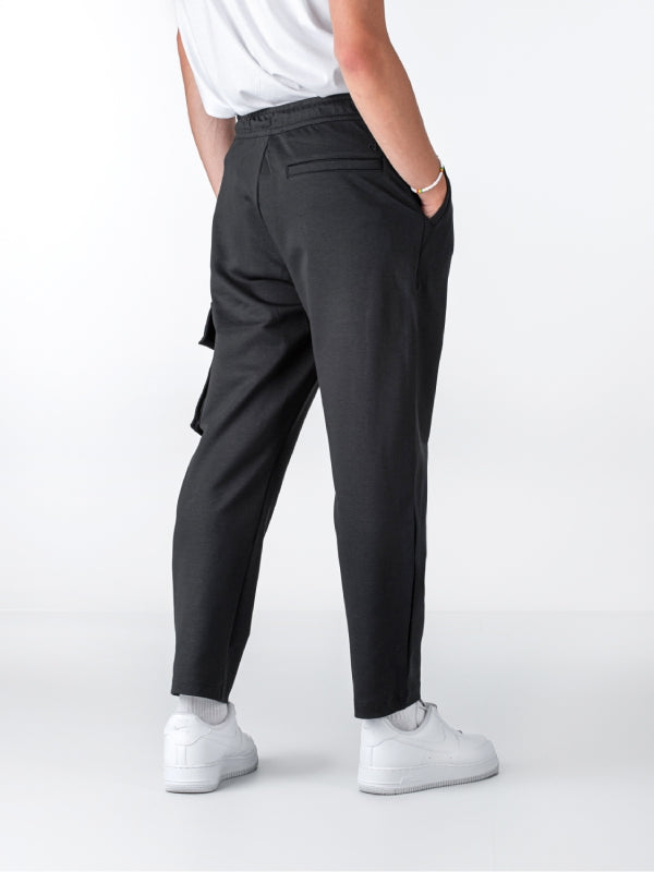 Shrunken Badge Galfos Pant Ck Black / L