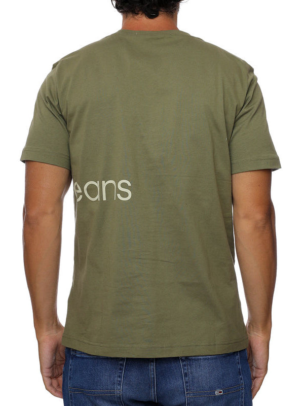 Institutional Blocking Tee Burnt Olive / L