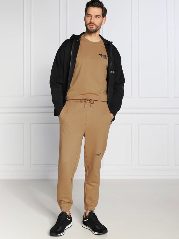 Stacked Logo Hwk Pan Timeless Camel / L