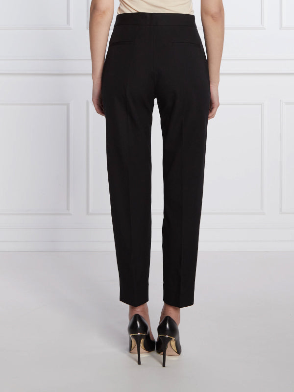 Stretch Gabardine Cigarette Pant Ck Black / 42