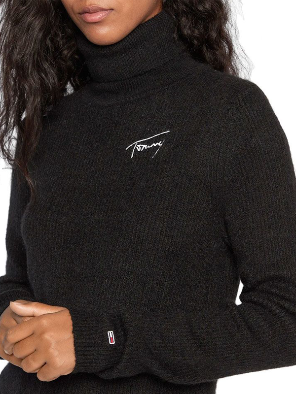 Tjw Signature  Rib Turtleneck Black / L