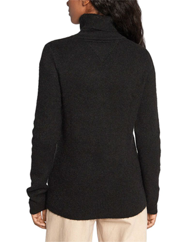 Tjw Signature  Rib Turtleneck Black / L