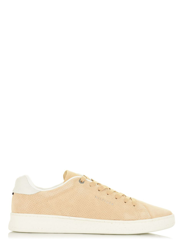 Retro Court Sustainable Suede Clayed Pebble / 42