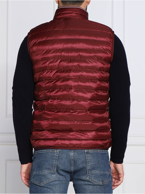 Packable Recycled Vest Deep Rouge / L