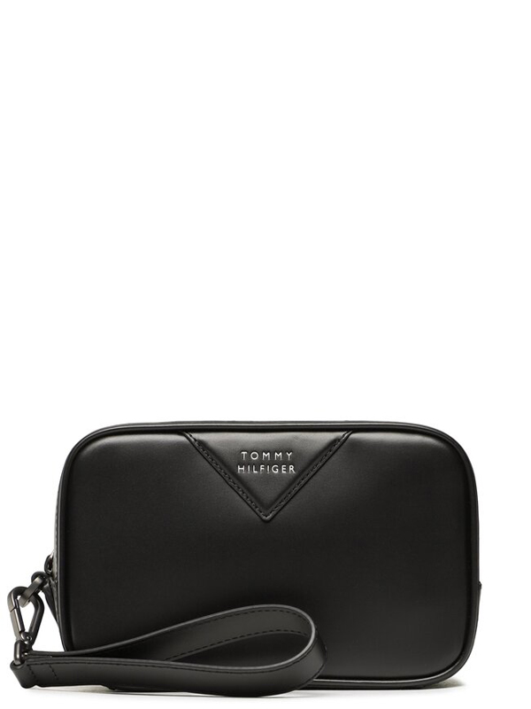 Th Modern Leather Washbag Black / OS