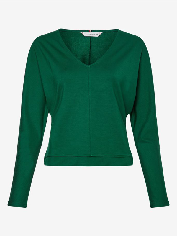 Reg Viscose V-Nk Ls Top Prep Green / L