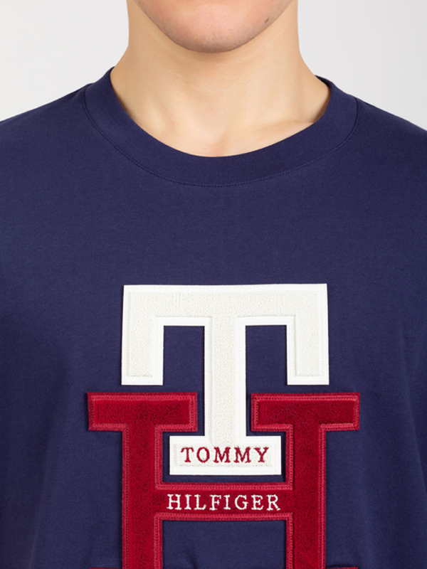 Icon Blackwatch Monogram Tee Yale Navy / L