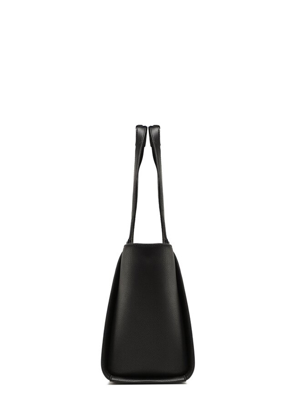 Th Plush Med Tote Black / OS