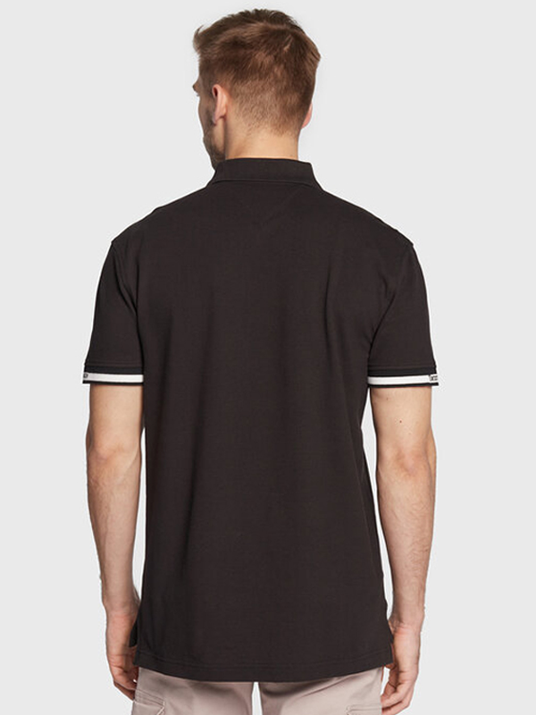 Tjm Clsc Essential Polo Black / L