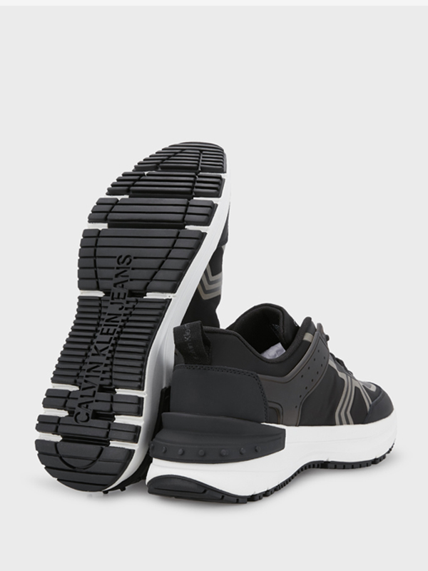 Chunky Runner Laceup Low Lth-Tpu Black / 42