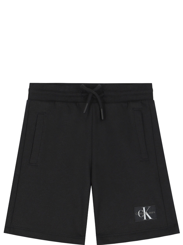 Badge Jogger Shorts Ck Black / 10