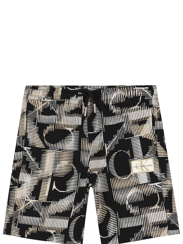 Multi Monogram Aop Shorts Multi Monogram Aop Black / 10