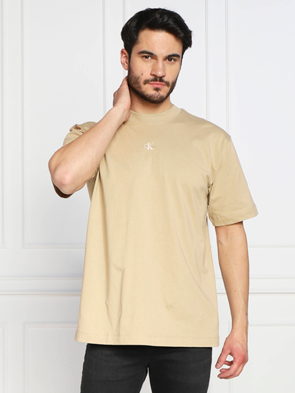 Archival Monologo Back Tee Travertine / L