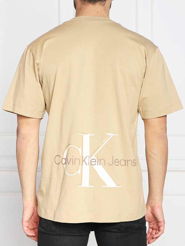 Archival Monologo Back Tee Travertine / L