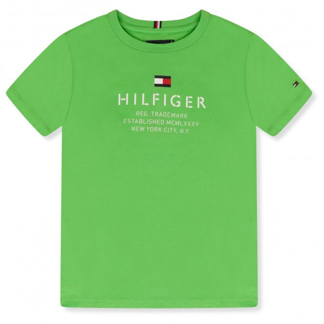 Th Logo Tee S/S Spring Lime / 12