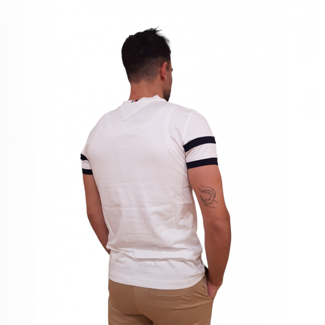 Colorblock Placement Tee White / L