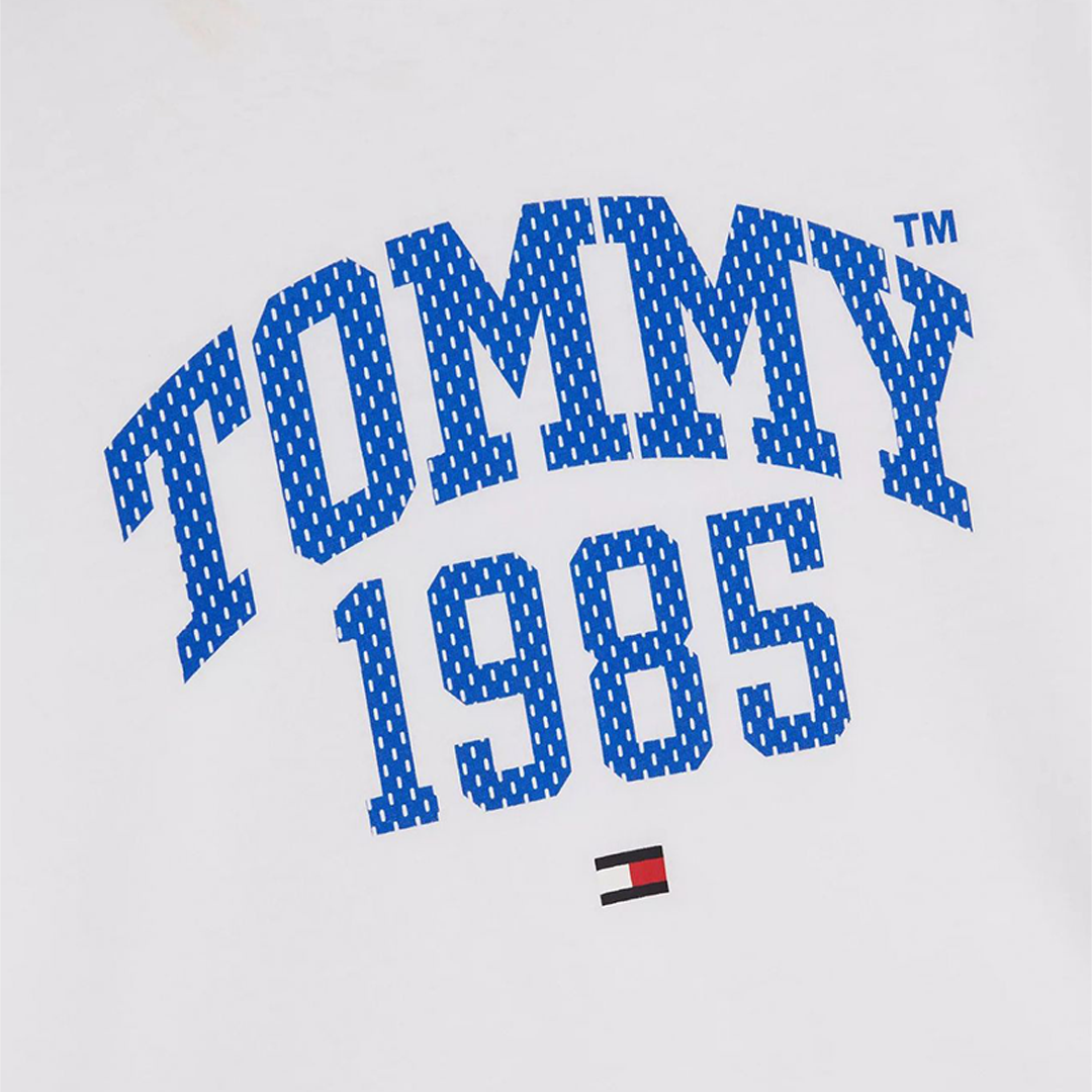 Tommy Varsity Tee S/S WHITE / 10