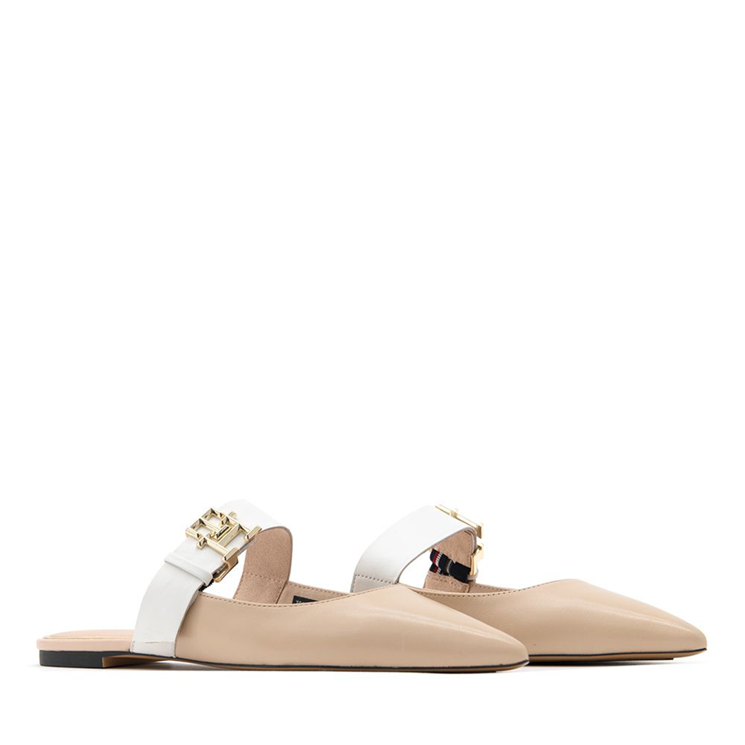 Th Pointy Feminine Mule Misty Blush / 36