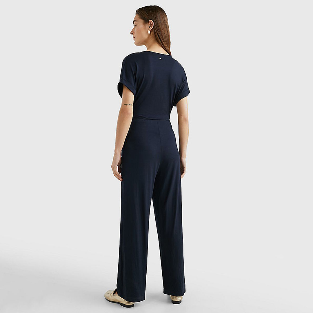 Vis/Ea V-Nk Knot Jumpsuit Ss Desert Sky / L