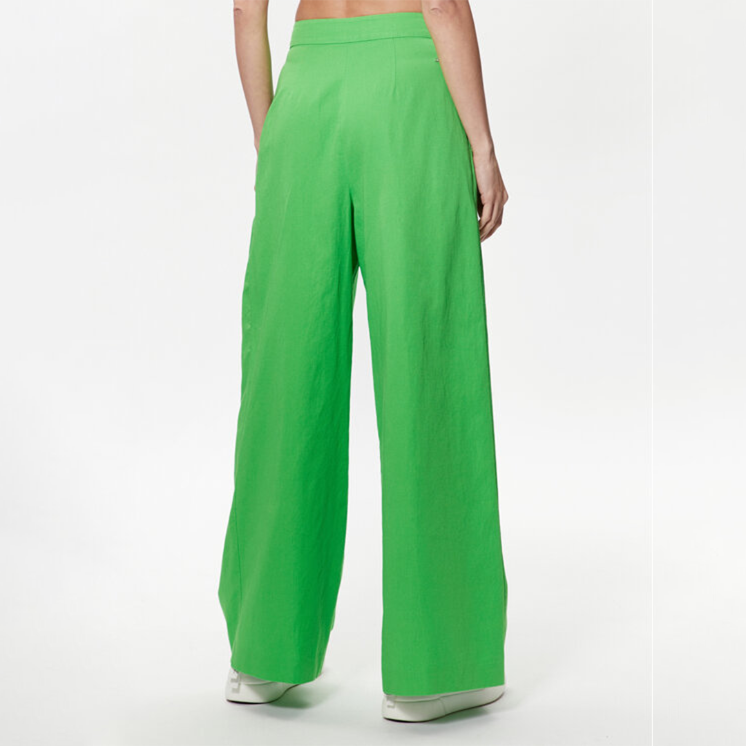 Wide Leg Co Blend Pant Spring Lime / 42