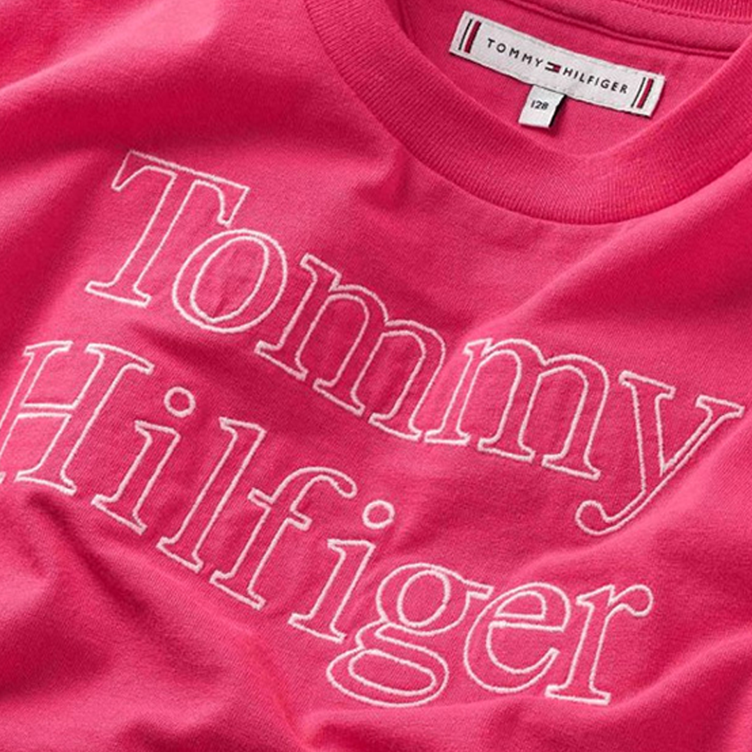 Tommy Hilfiger Stitch Tee S/S Laser Pink / 10