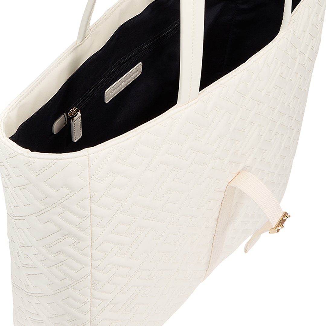 Th Flow Tote Weathered White / OS