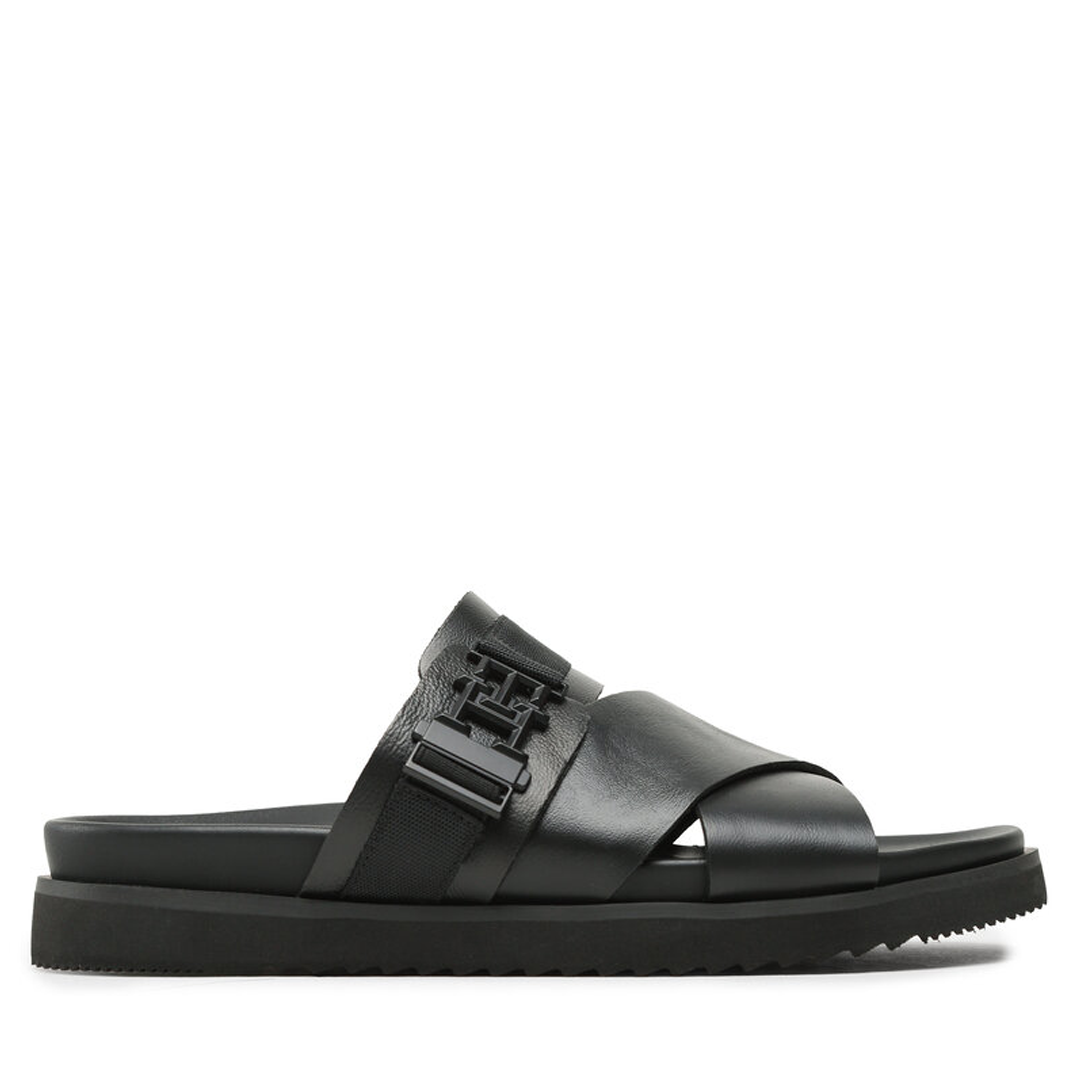 Th Cleated Leather Sandal Black / 42