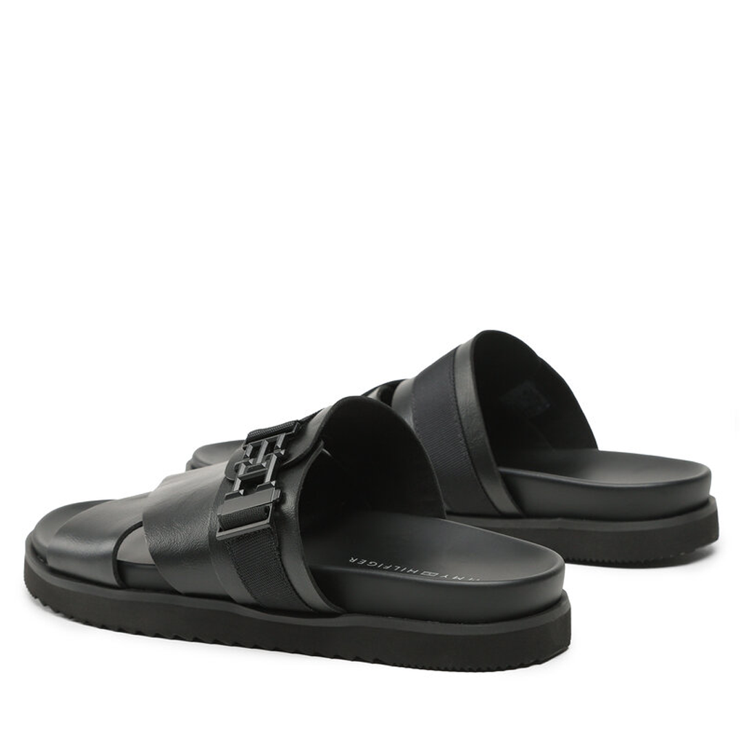 Th Cleated Leather Sandal Black / 42