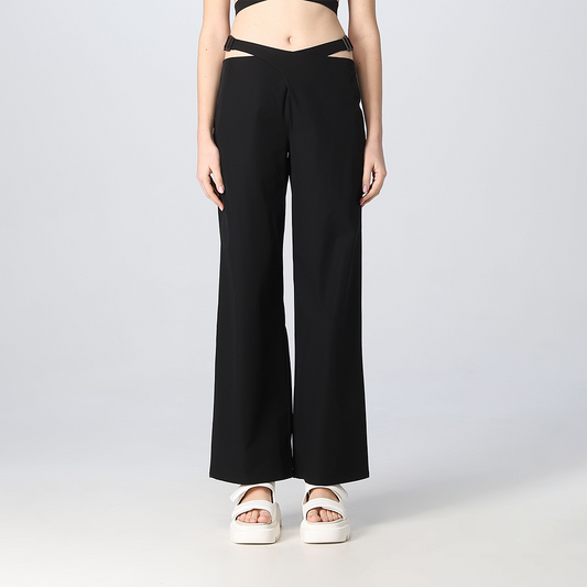 Cut Out Utility Pants Ck Black / L