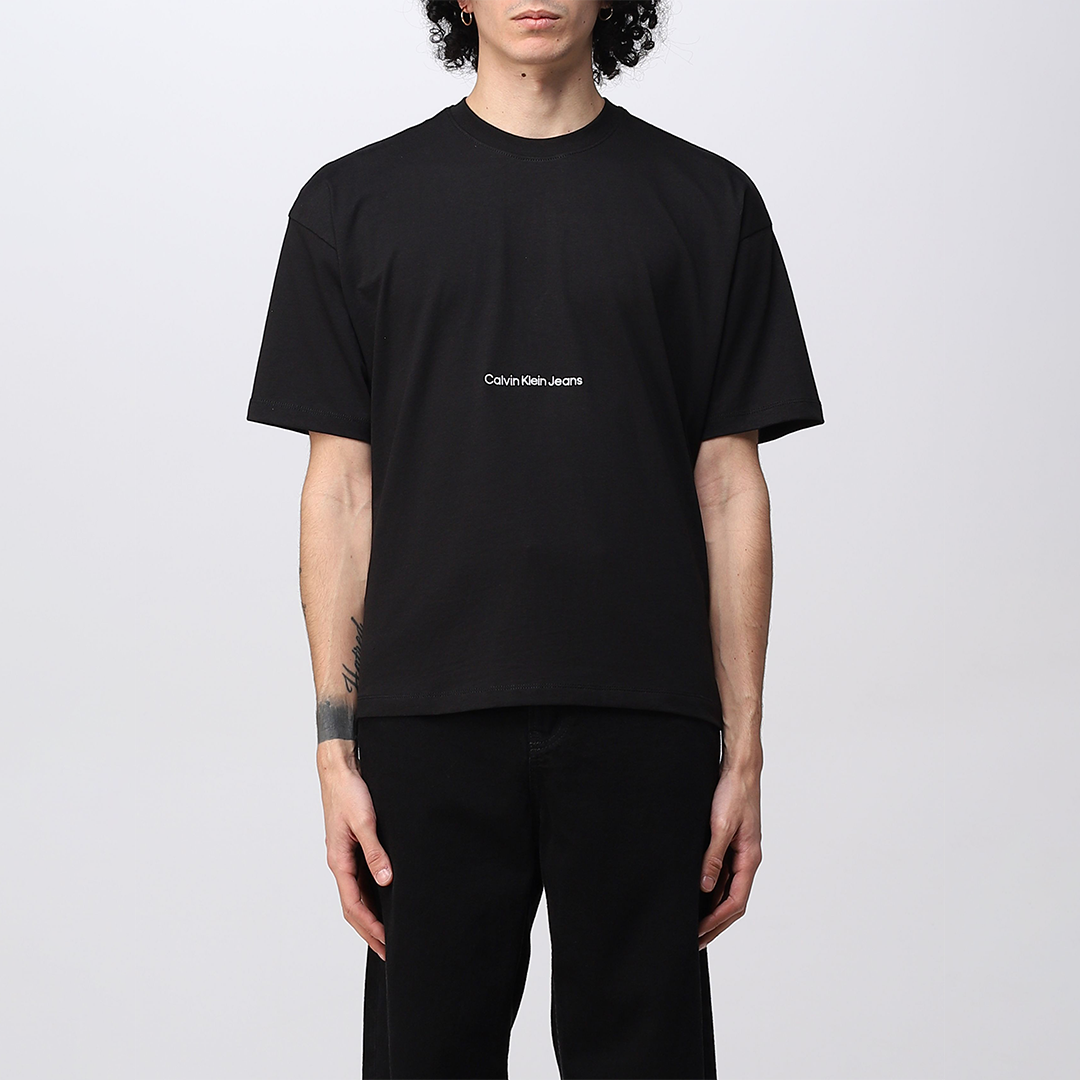 Institutional Boyfriend Tee Ck Black / L