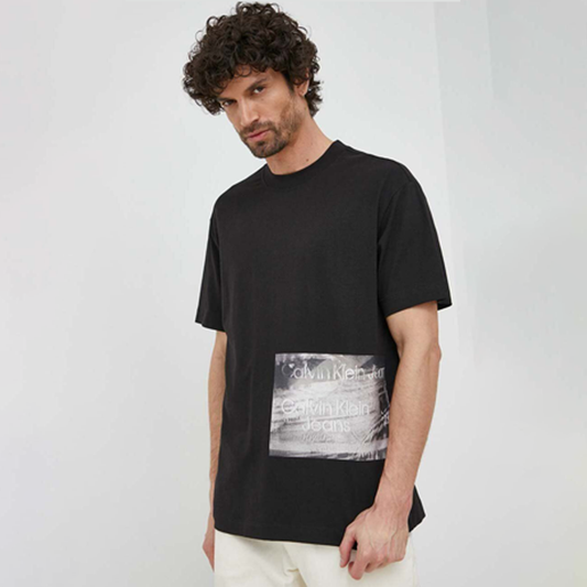 Motion Blur Photoprint Tee Ck Black / L